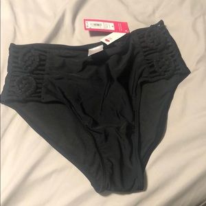 High waisted bikini bottom